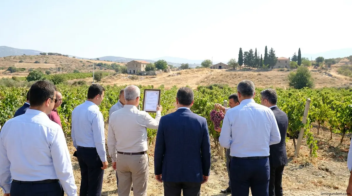 Bornova Misketi Dünya Markası Yolunda: Torbalı'da Tescil Gururu