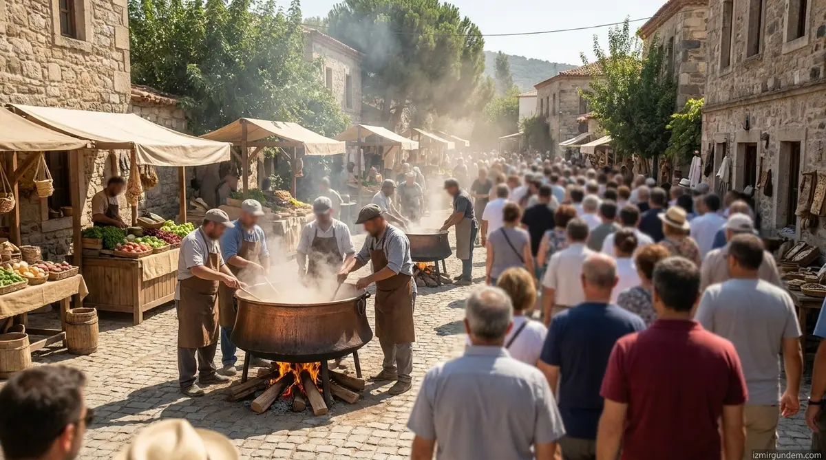 Bornova Reçel Şenliği’nde Ömer Eşki’den Emperyalizm Çıkışı