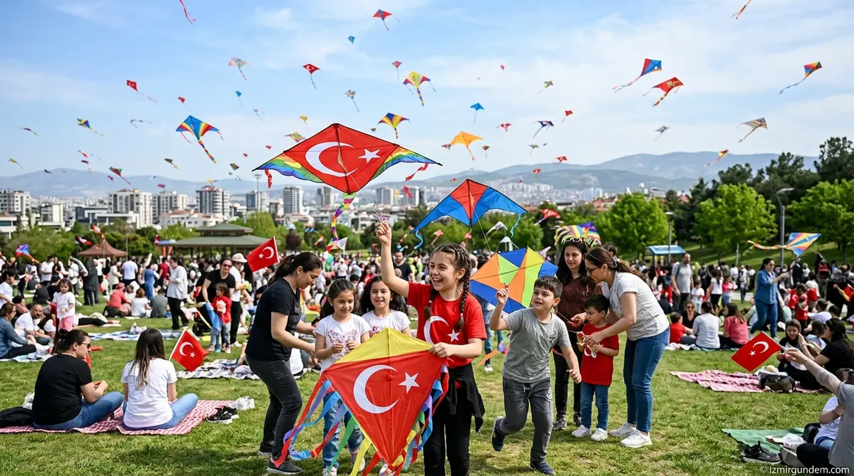 Bornova'da 23 Nisan Coşkusu: Aşık Veysel'de Uçurtma Şenliği Başlıyor