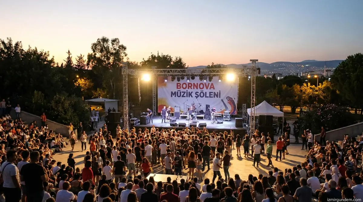 Bornova'da 3 Günlük Müzik Şöleni Sona Erdi