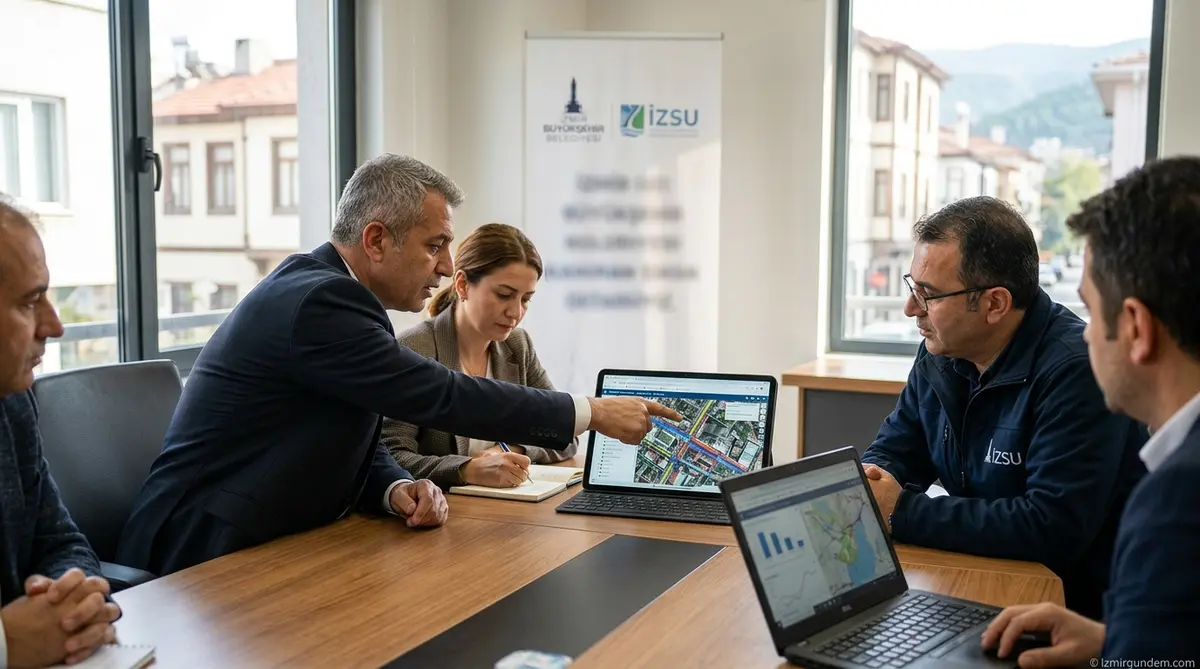 Bornova'da Altyapı Sorununa Dijital Çözüm: Ömer Eşki ve İZSU Masada