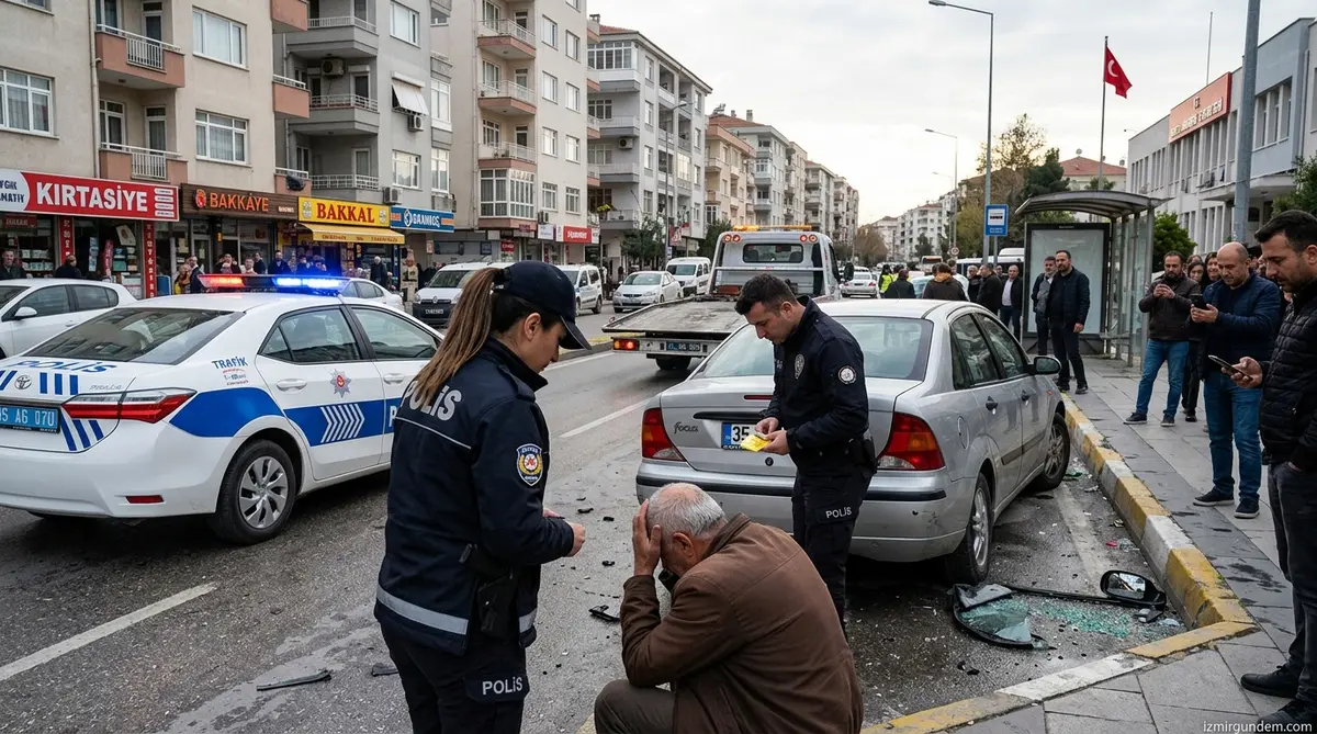 Bornova'da Ehliyetsiz Sürücü Dehşeti: Nuh Akıncı...