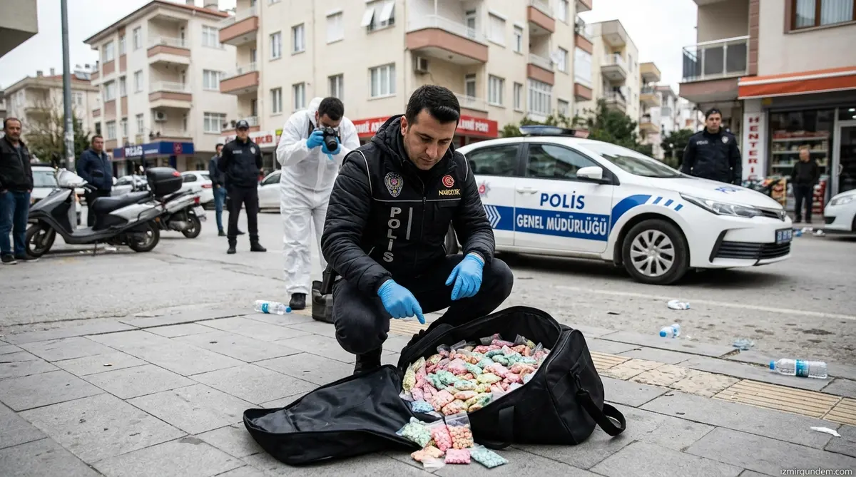 Bornova'da Narkotik Operasyonu: Çantadan 31 Bin Ecstasy Çıktı
