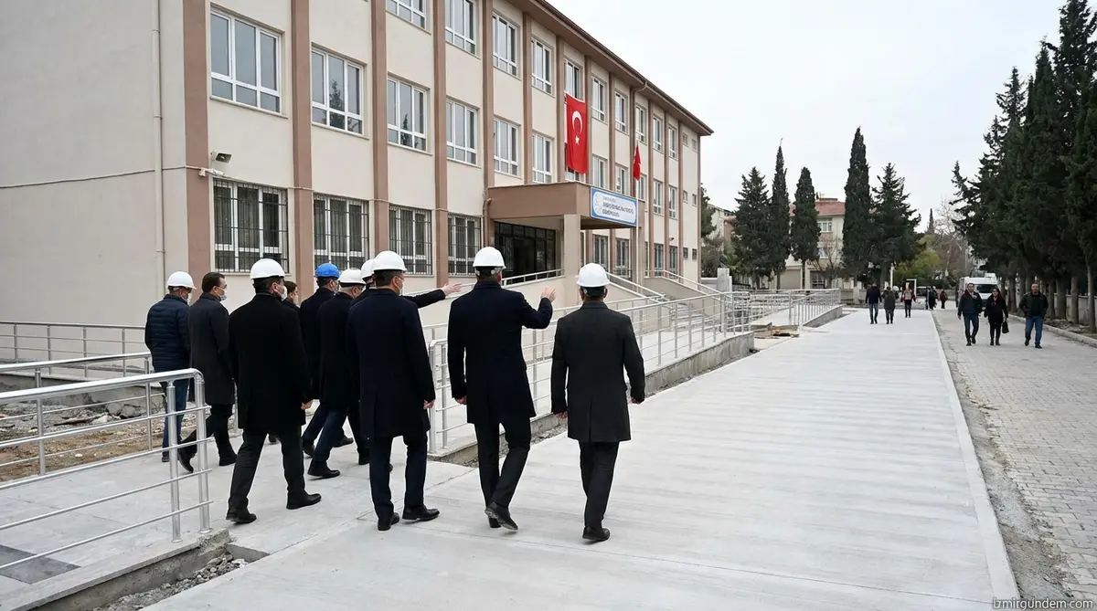 Bornova'da Okullara Güvenlik Kalkanı: Ömer Eşki Seferberlik Başlattı