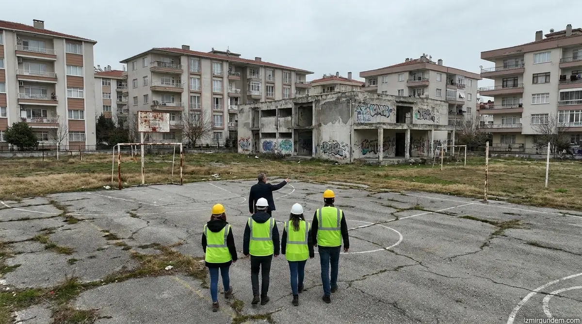 Bornova'da Park Yenileme: Projeyi Erzene Halkı Çizecek