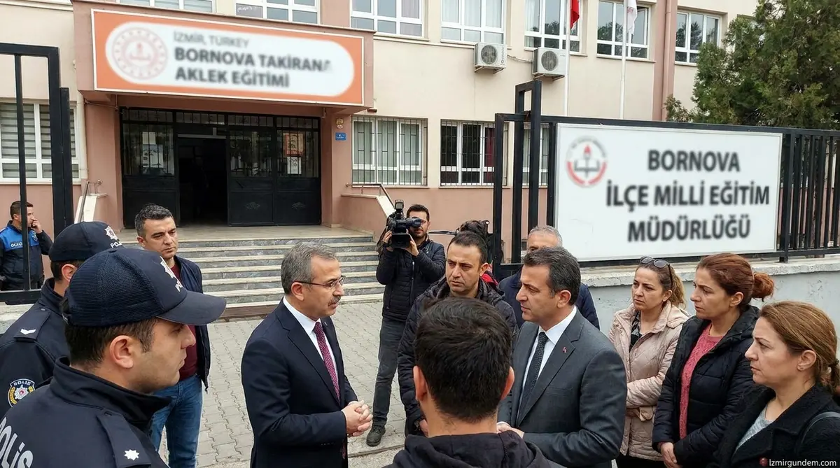 Bornova'da velilere taciz iddiası: Öğretmen Y. H. Açığa alındı