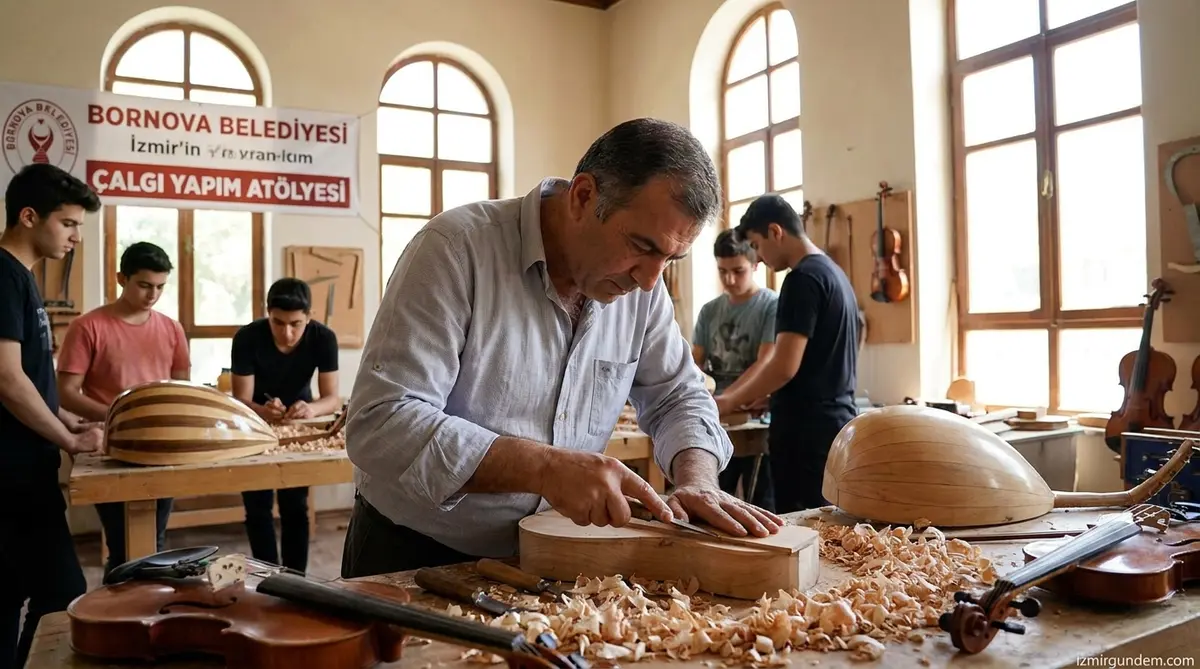Bornova'da Çalgı Yapım Günleri: Ahşabın Müziğe Dönüşü