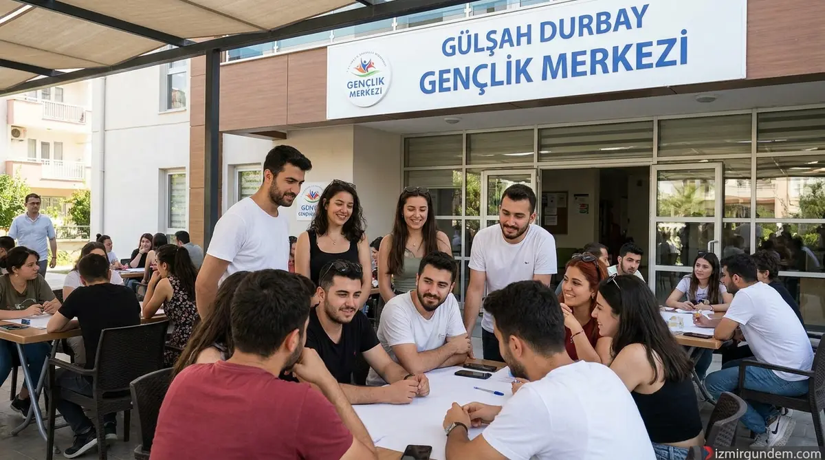 Bornovalı Gençler Gülşah Durbay Merkezinde Buluştu