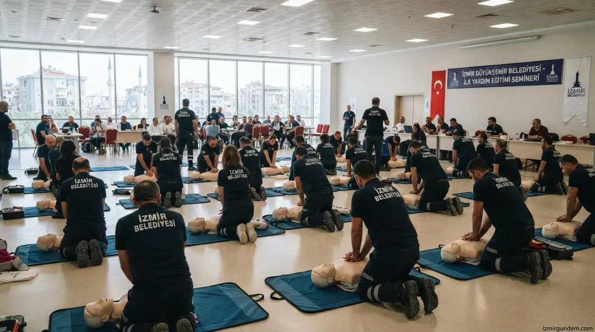 Buca Belediyesi Personeline Hayat Kurtaran OED Eğitimi