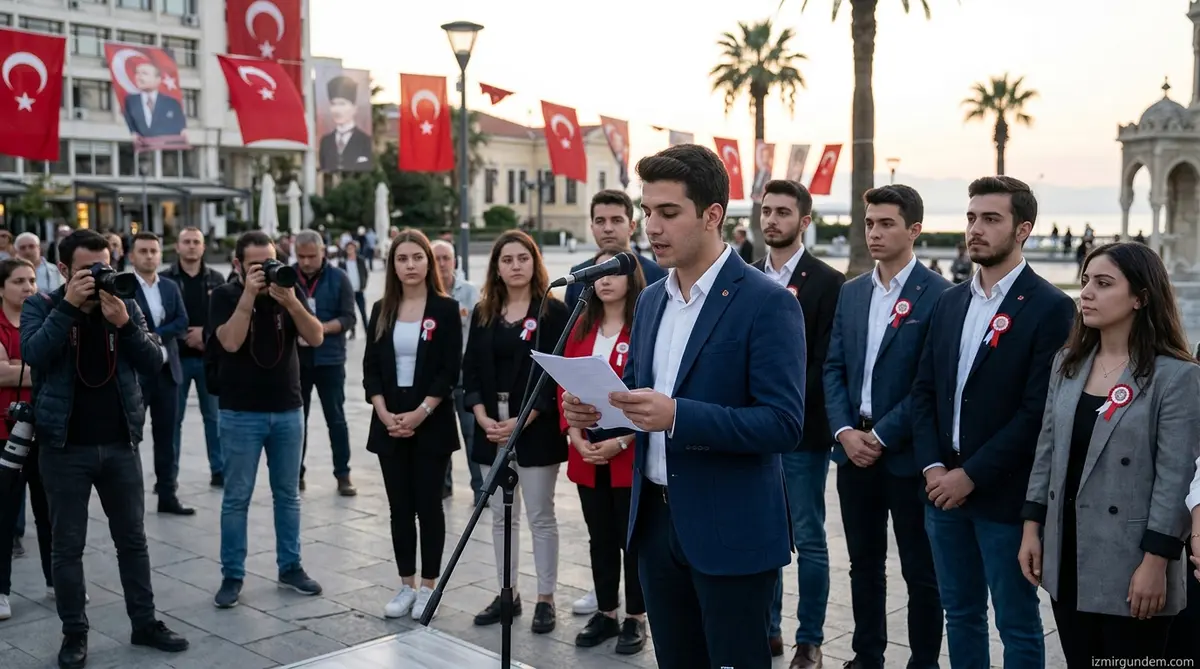 Buca Gençlik Meclisi'nden Cumhuriyet Bildirisi