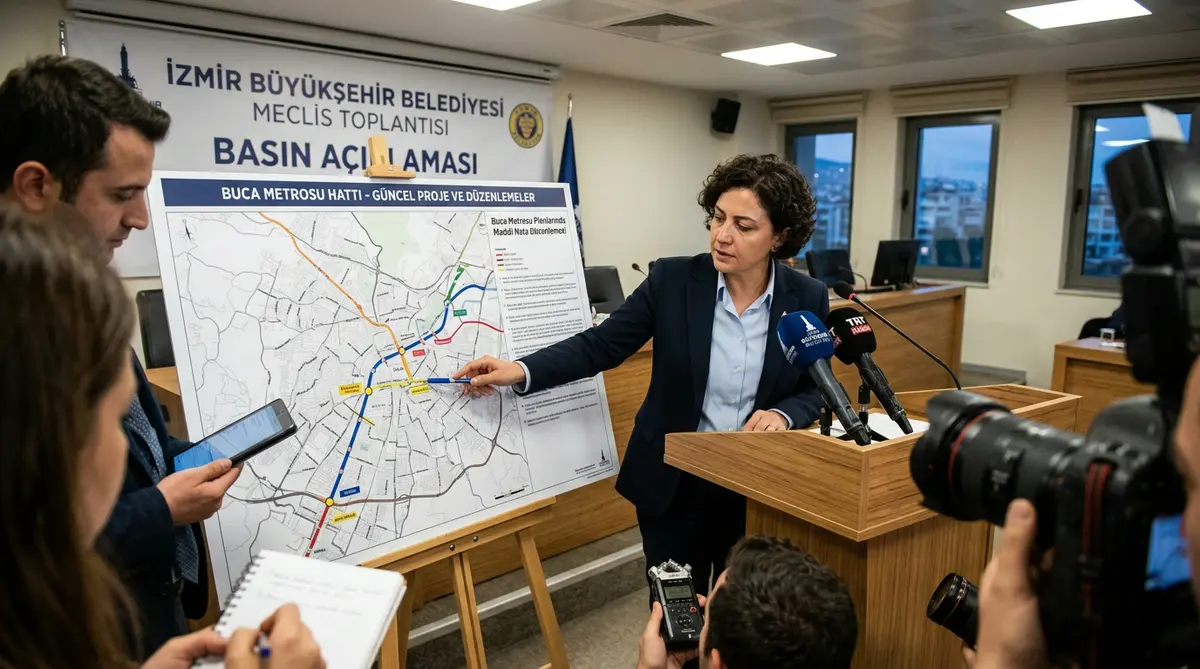 Buca Metrosu Planlarında Maddi Hata Düzenlemesi