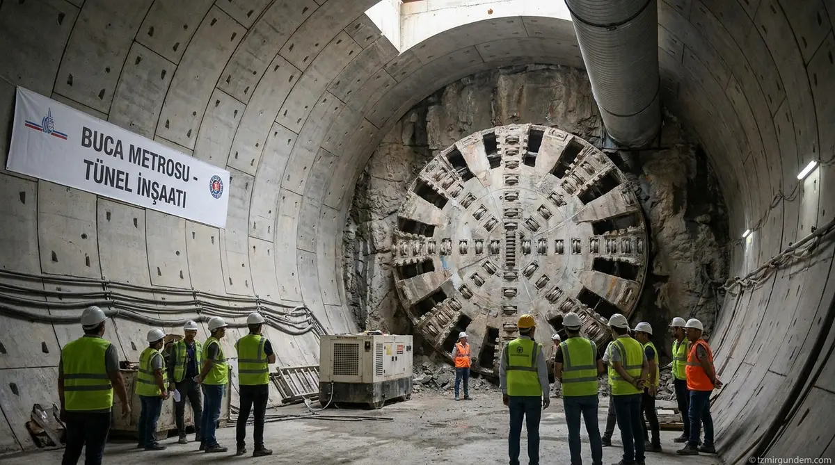 Buca Metrosu’nda Dev Adım: Tünellerin 22 Kilometresi Tamamlandı