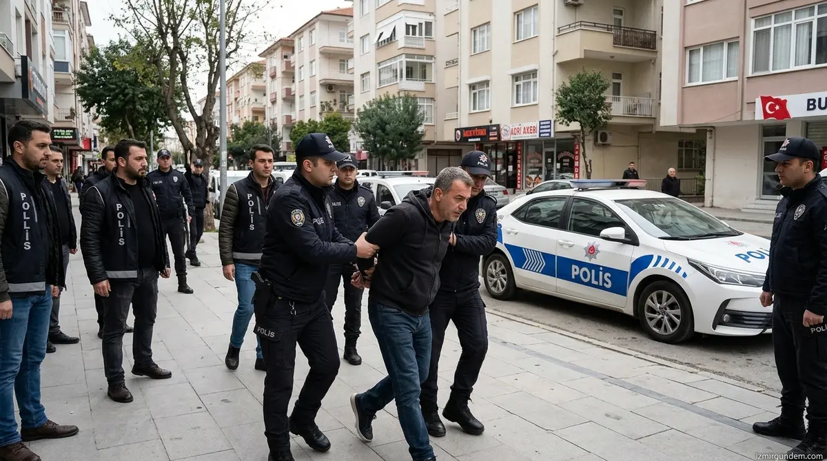 Buca'da 14 Yıl Cezası Bulunan Yağma Hükümlüsü Yakalandı