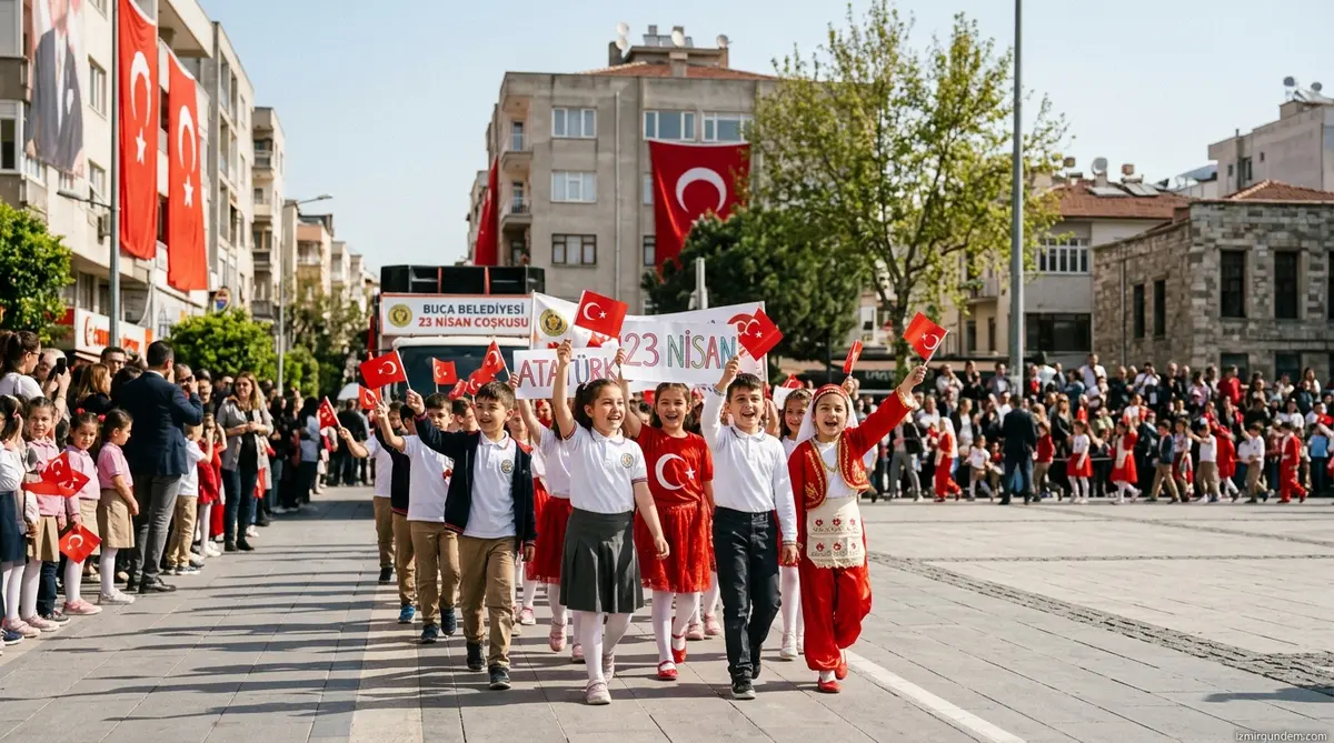 Buca'da 23 Nisan Coşkusu Işılay Saygın Meydanı'na Taşınıyor