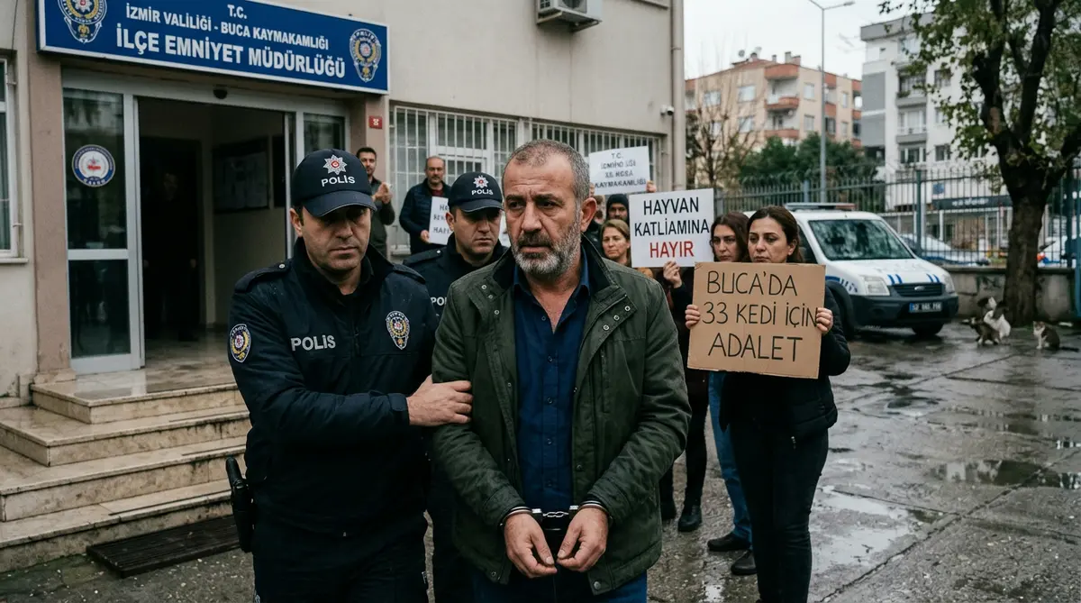Buca'da 33 Kedi Ölümü: Veteriner Hekim Tutuklandı