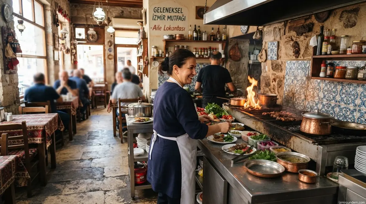 Buca'da Kursu Bitirdi Patron Oldu: Özlem Deniz Mavi Sofra'yı Açtı