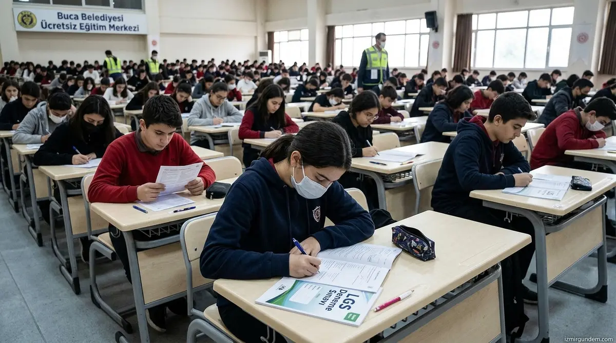 Buca'da LGS ve YKS Adaylarına Ücretsiz Deneme