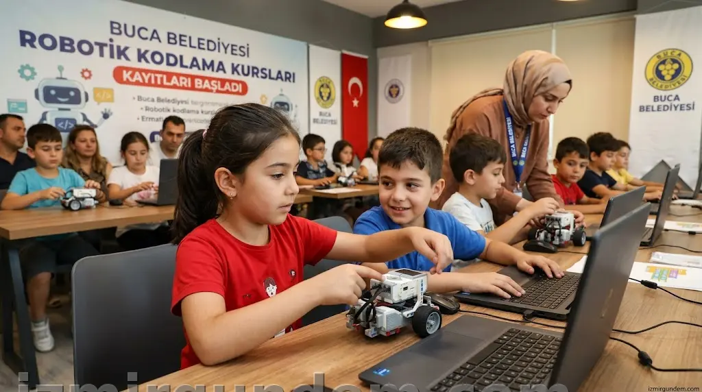 Buca'da Çocuklar İçin Robotik Kodlama Kayıtları Başladı
