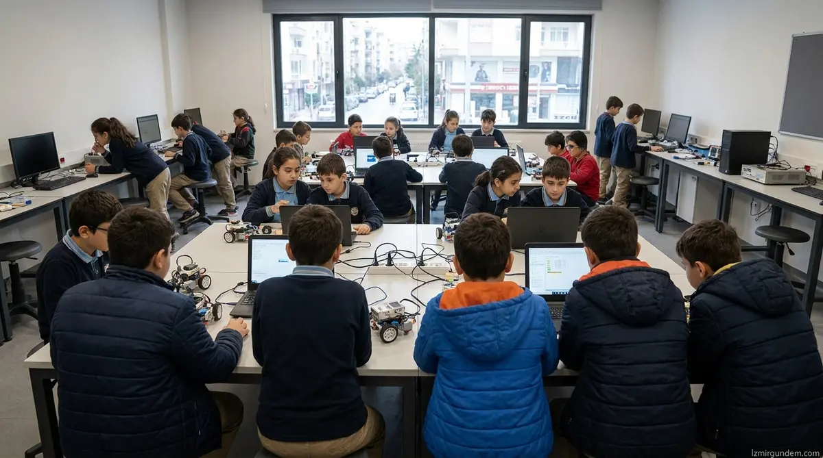 Buca'da Ücretsiz Robotik Kodlama Eğitimi: 151 Çocuk Geleceği Yazıyor