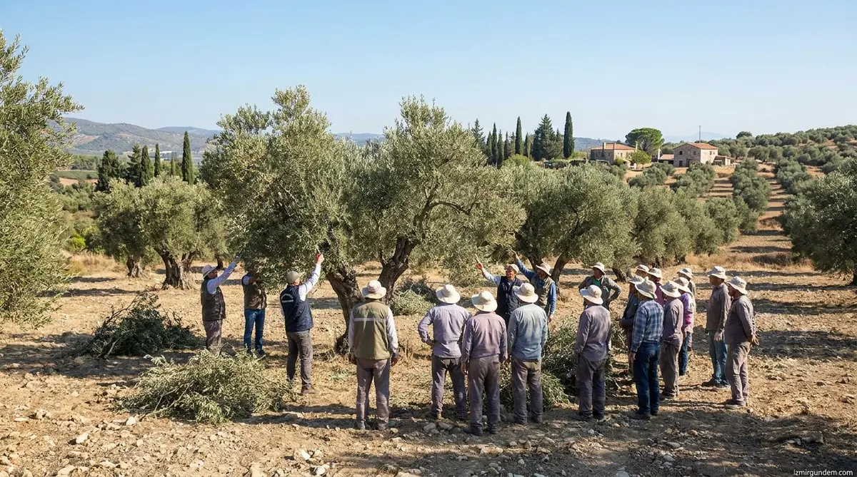 Buca'da Ücretsiz Sertifikalı Zeytin Budama Eğitimi Başlıyor