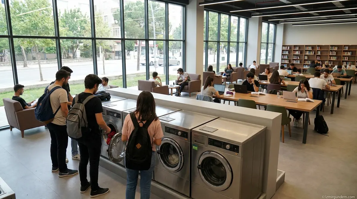 Buca'da Üniversitelilere Tam Destek: Ücretsiz Yemek ve Çamaşır