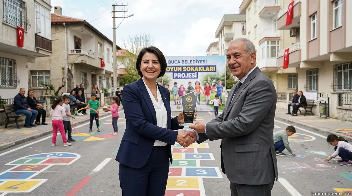 Buca'nın Oyun Sokakları Projesine Ulusal Ödül