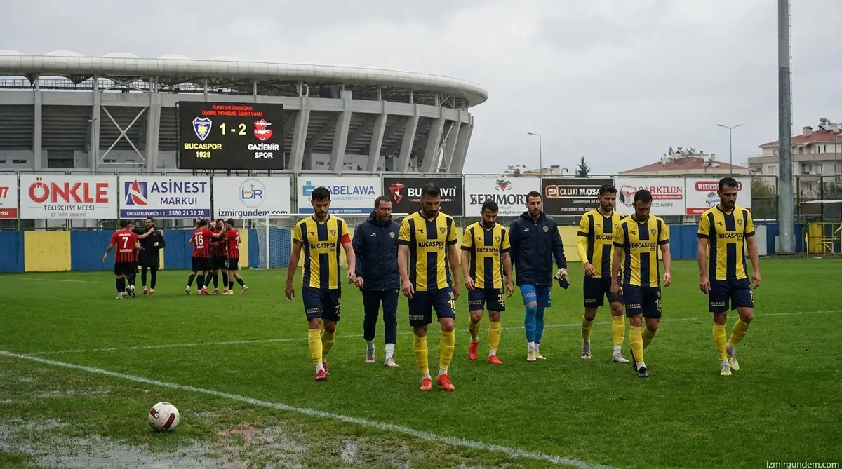 Bucaspor 1928 Gaziemir Spor'a 2-1 Yenildi: 6 Maçta 5 Mağlubiyet
