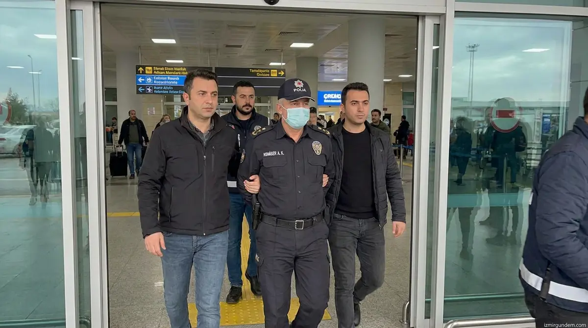 Büyükışık davasında komiser A. K. Havalimanında...