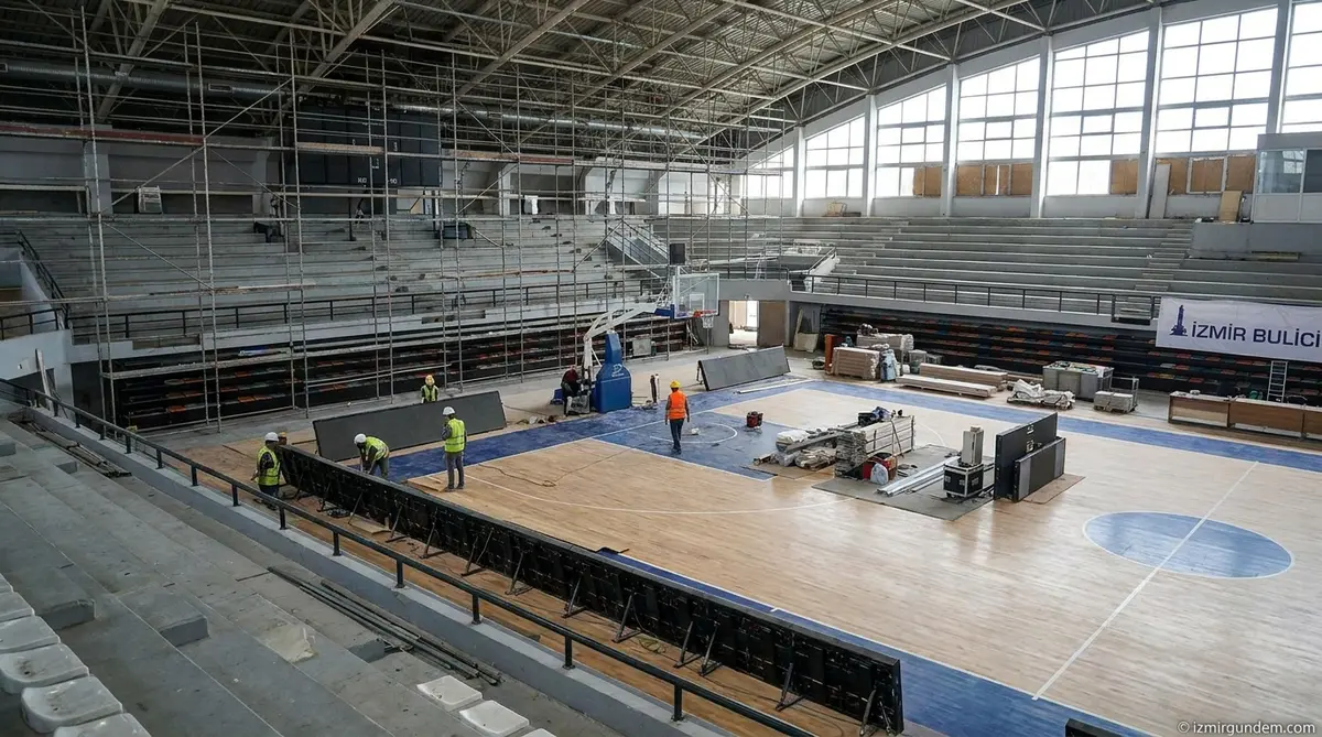 Celal Atik Spor Salonu FIBA Standartlarına Dönüşüyor
