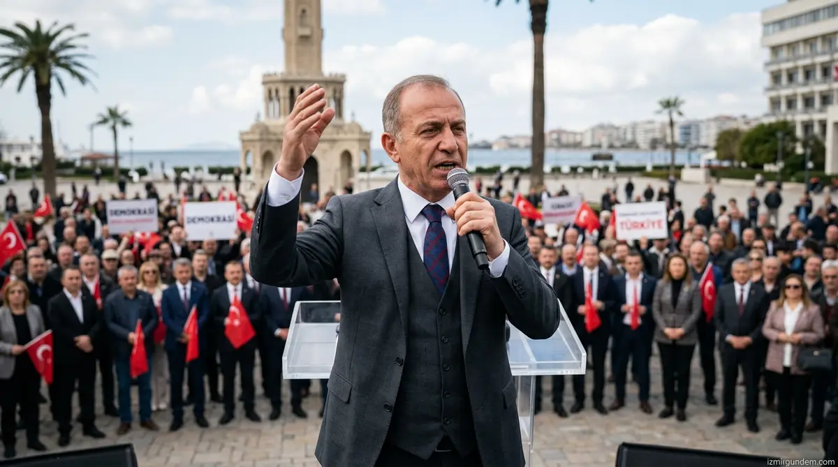 Cemal Enginyurt İzmir'de Sert Konuştu: Saray Korkuyor
