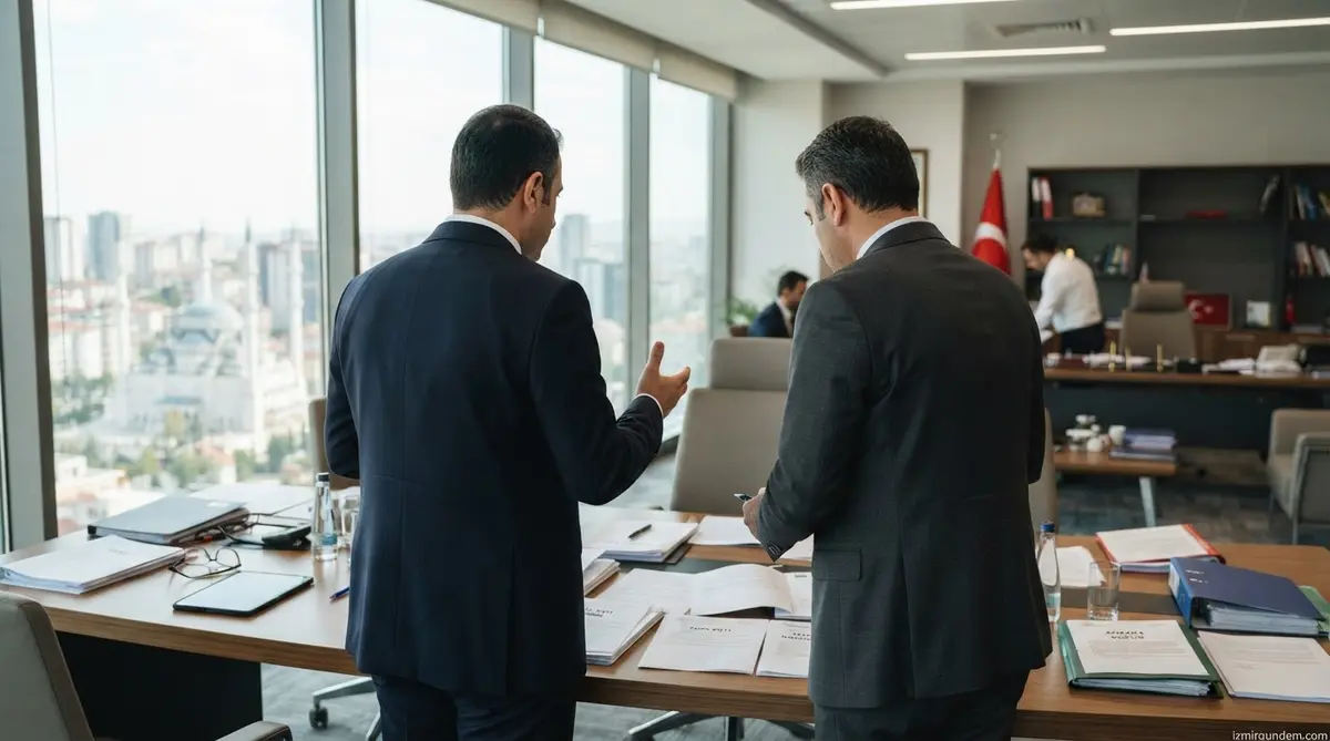 Cemil Tugay ve Bakan Bolat Ankara'da İzmir'i Görüştü