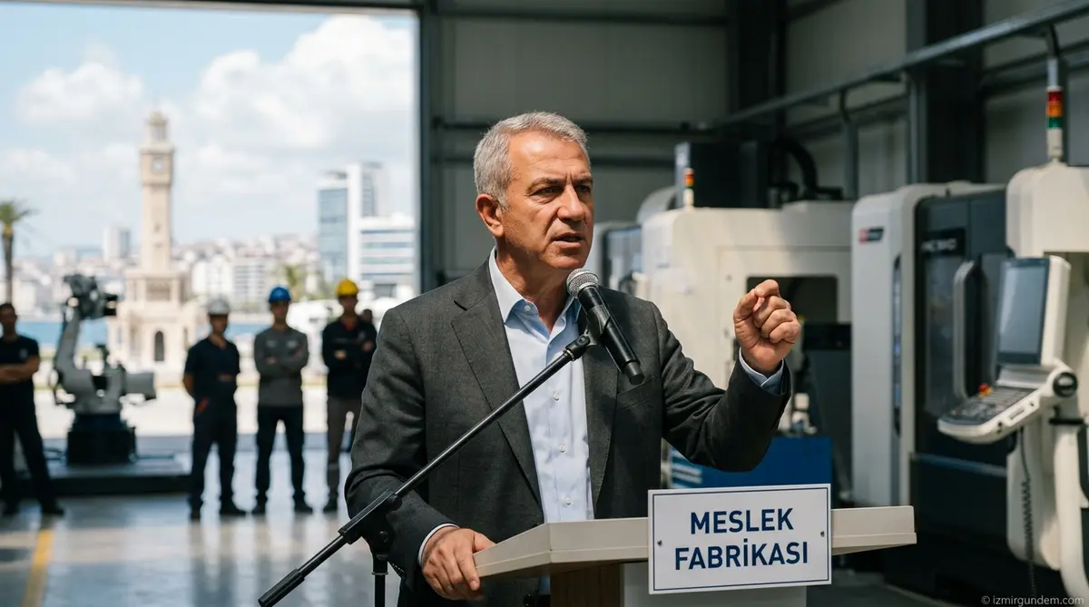 Cemil Tugay'dan Meslek Fabrikası Çıkışı: İzmir'in Hakkını Yedirmeyiz