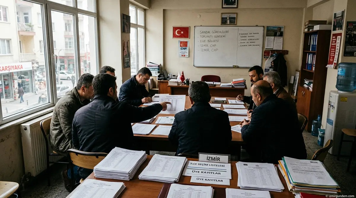 CHP Bornova'da Hüseyin Alkaç'ın Yönetim Kurulu Belli Oldu