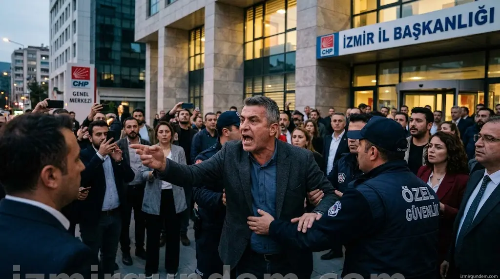 CHP Genel Merkezi'nde Arbede: Murat Emir'den Sert Tepki