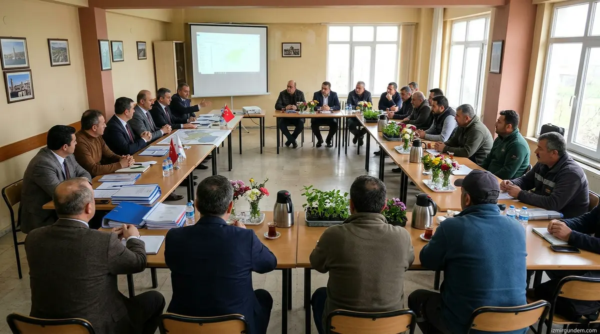 CHP Heyeti Küçük Menderes'te Esnaf ve Üreticiyi Dinledi