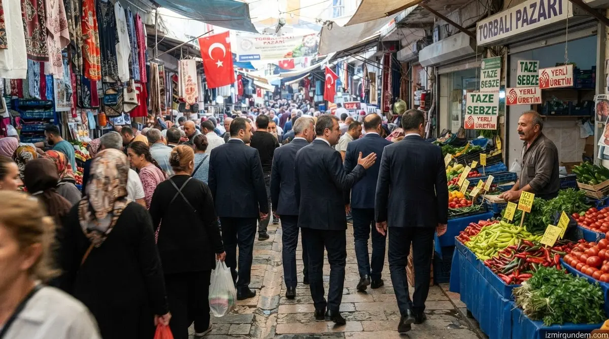 CHP İzmir İl Başkanı Utku Gümrükçü Torbalı'da Sahaya İndi