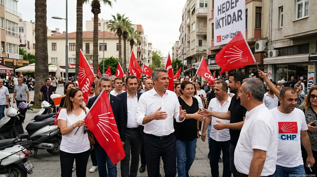 CHP İzmir Sahaya Bornova'dan İndi: Hedef İktidar