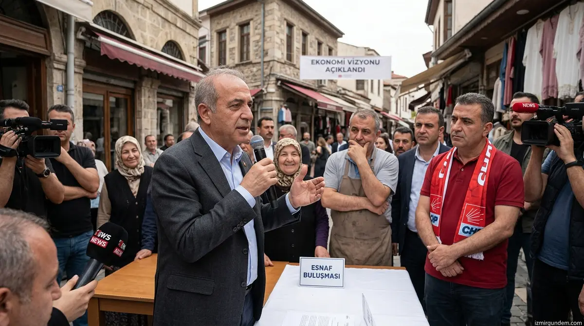 CHP İzmir'de Ekonomi Vizyonunu Açıkladı: Esnaf Odakta