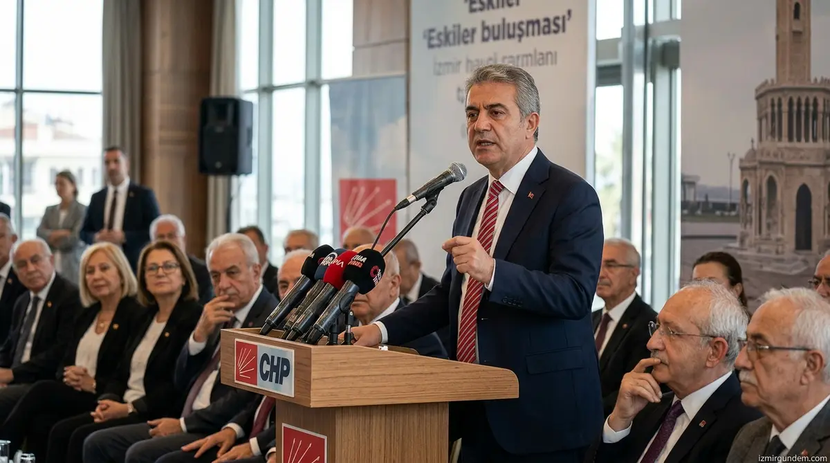 CHP İzmir'de 'Eskiler' Zirvesi: Çağatay Güç'ten İktidara Sert Mesaj