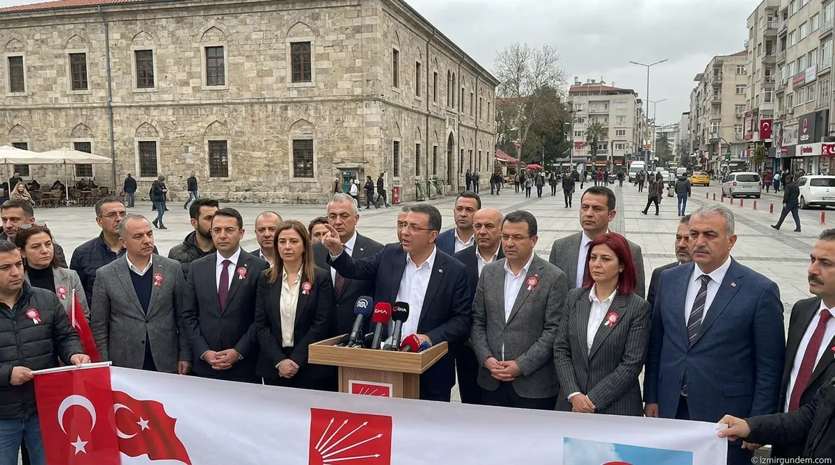 CHP İzmir'den Bornova'da Sert Mesaj: Direneceğiz
