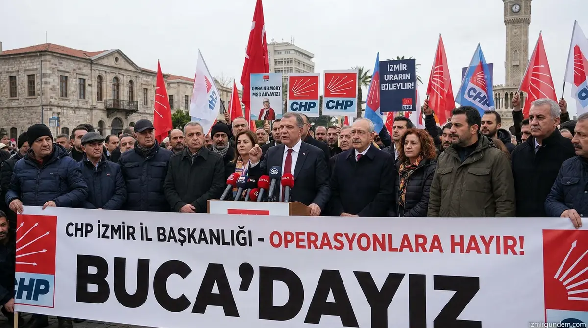 CHP İzmir'den Buca Çıkarması: Operasyonlara Sert Tepki