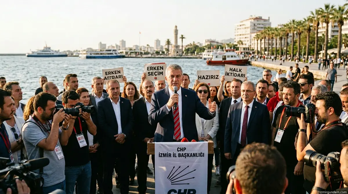 CHP İzmir'den Erken Seçim Çıkışı: İktidar Hazırlığı...