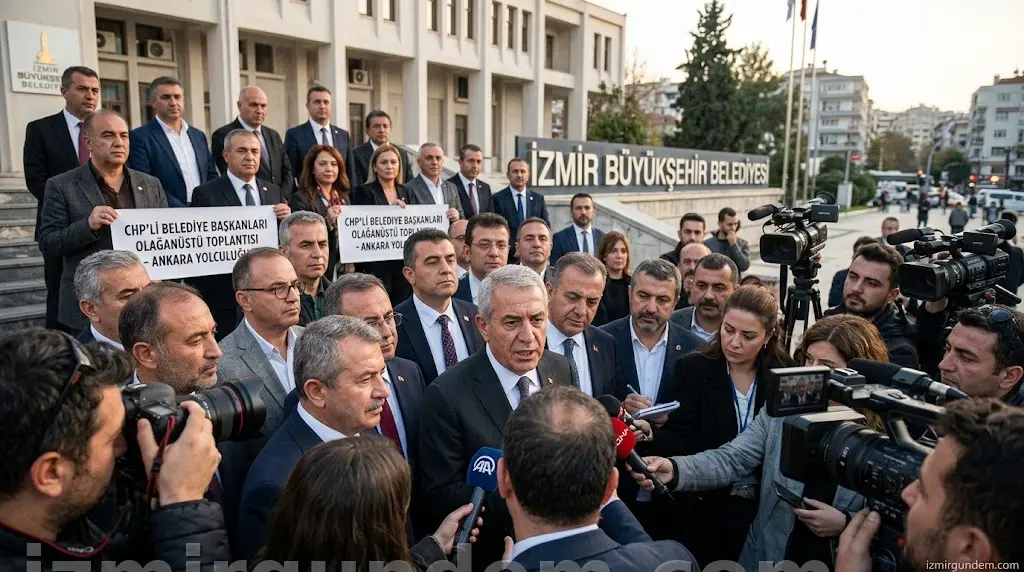 CHP'li Belediye Başkanları Ankara'da Olağanüstü...