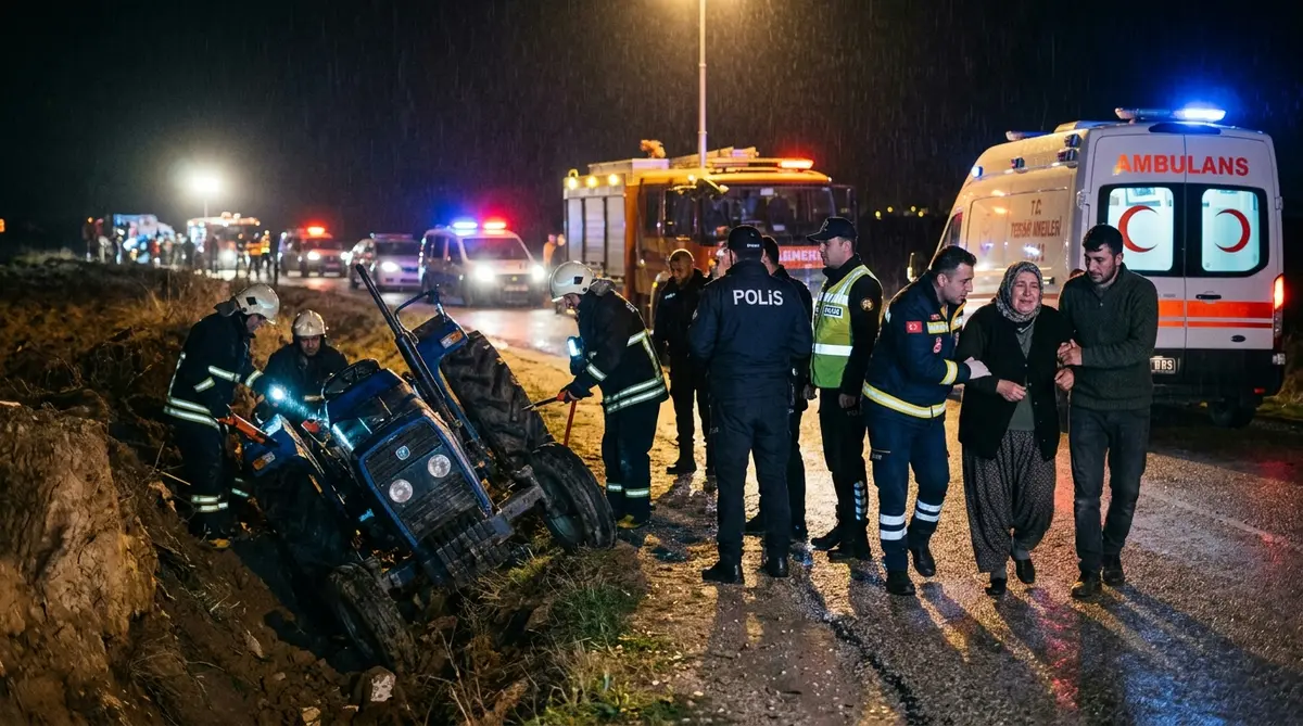 Denizli'de Çifte Tragedya: Traktör Kazası ve...