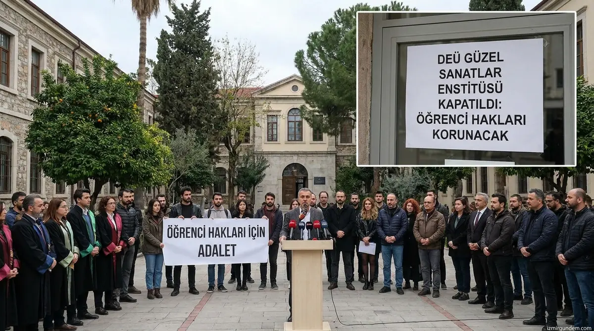 DEÜ Güzel Sanatlar Enstitüsü Kapatıldı: Öğrenci Hakları Korunacak