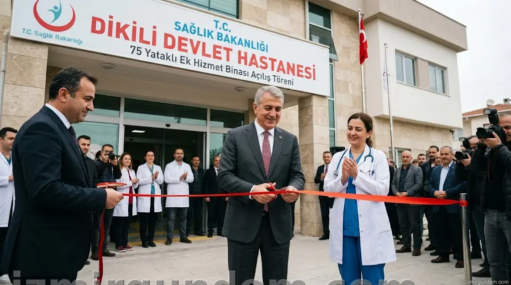 Dikili Devlet Hastanesi 75 Yatakla Hizmete Açıldı