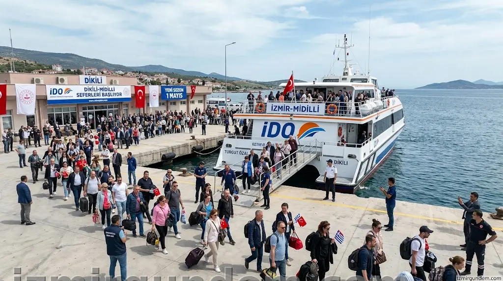 Dikili Midilli Seferleri 1 Mayıs’ta Başlıyor: İDO ile Ege’de Yeni Sezon
