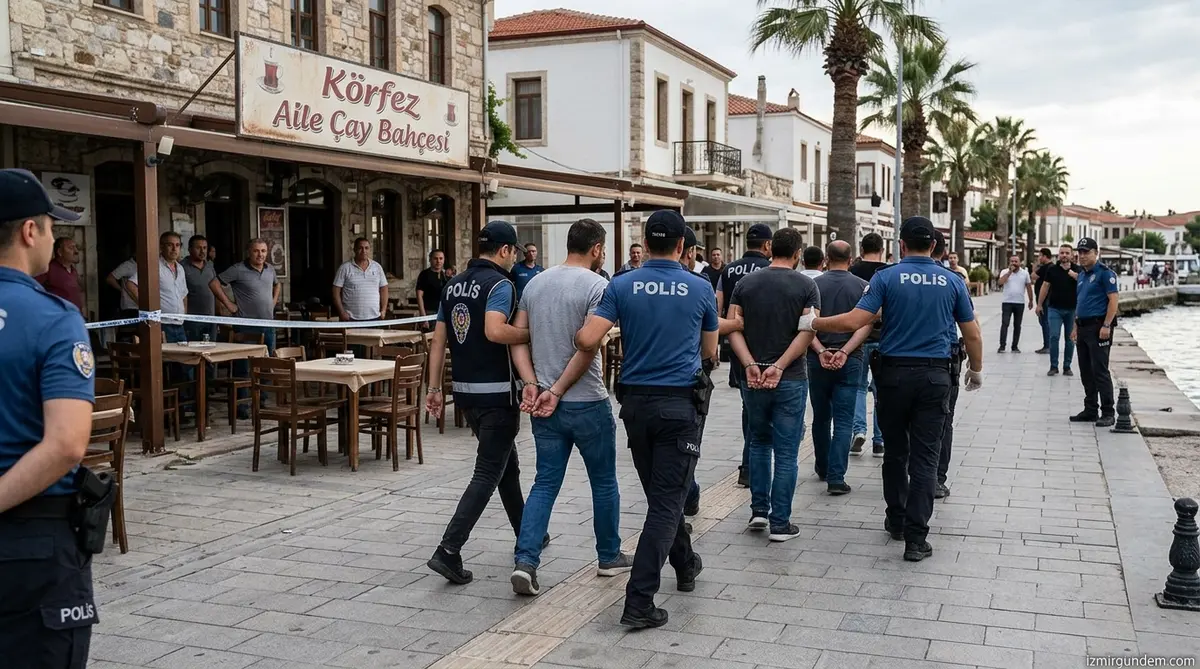 Dikili Çandarlı'daki Kafe Kavgasında 6 Tutuklama