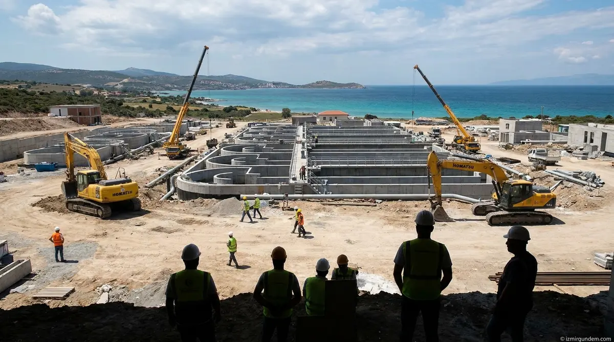 Dikili'ye 1,5 Milyarlık Dev Yatırım: İzmir'in 3. Büyük Arıtma Tesisi
