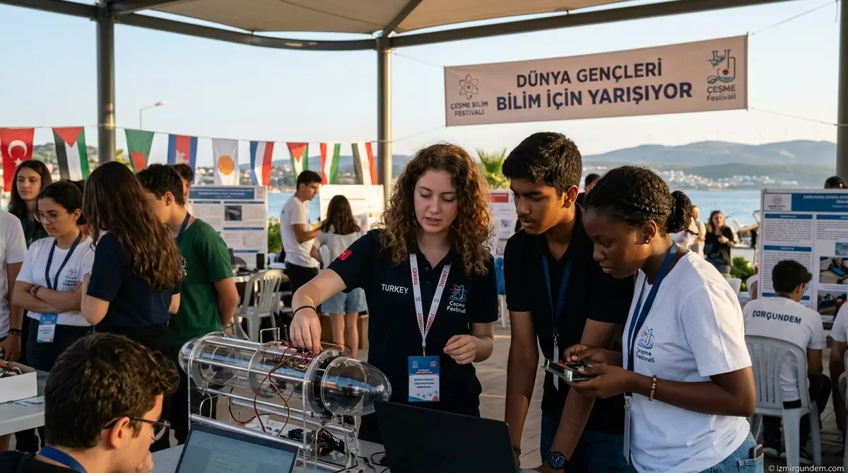 Dünya Gençleri Çeşme'de Bilim İçin Yarışıyor